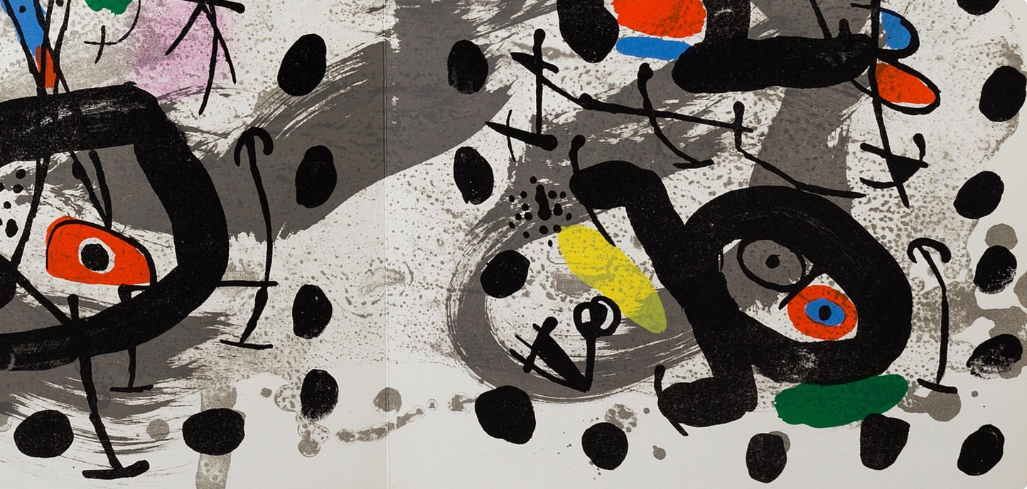 Joan Mir, Composition (Mourlot, 567), Xxe Sicle, Lithograph