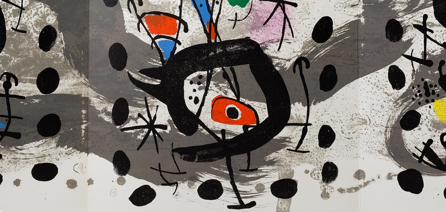 Joan Mir, Composition (Mourlot, 567), Xxe Sicle, Lithograph