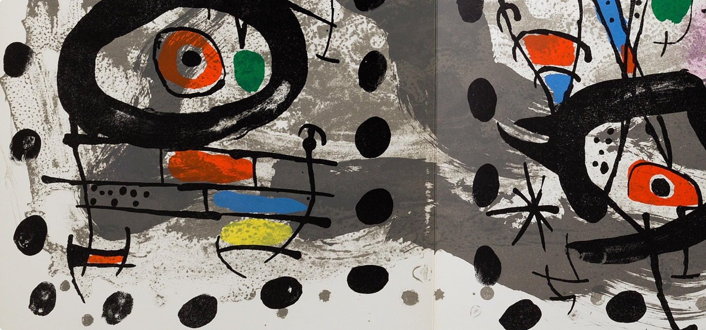 Joan Mir, Composition (Mourlot, 567), Xxe Sicle, Lithograph