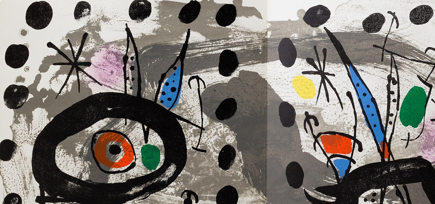 Joan Mir, Composition (Mourlot, 567), Xxe Sicle, Lithograph