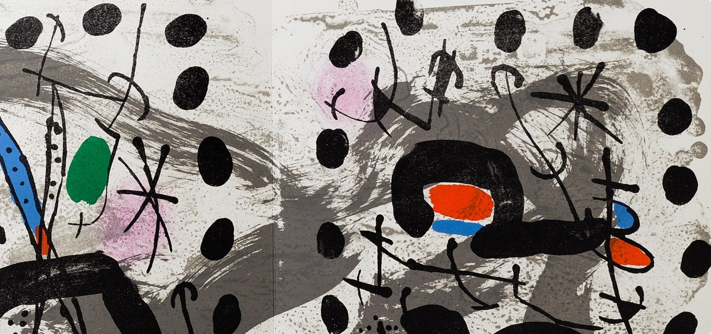 Joan Mir, Composition (Mourlot, 567), Xxe Sicle, Lithograph