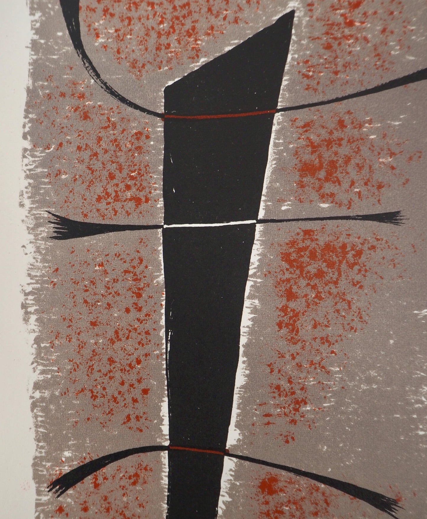 Gustave Singier, Composition, Xxe Sicle, Lithograph