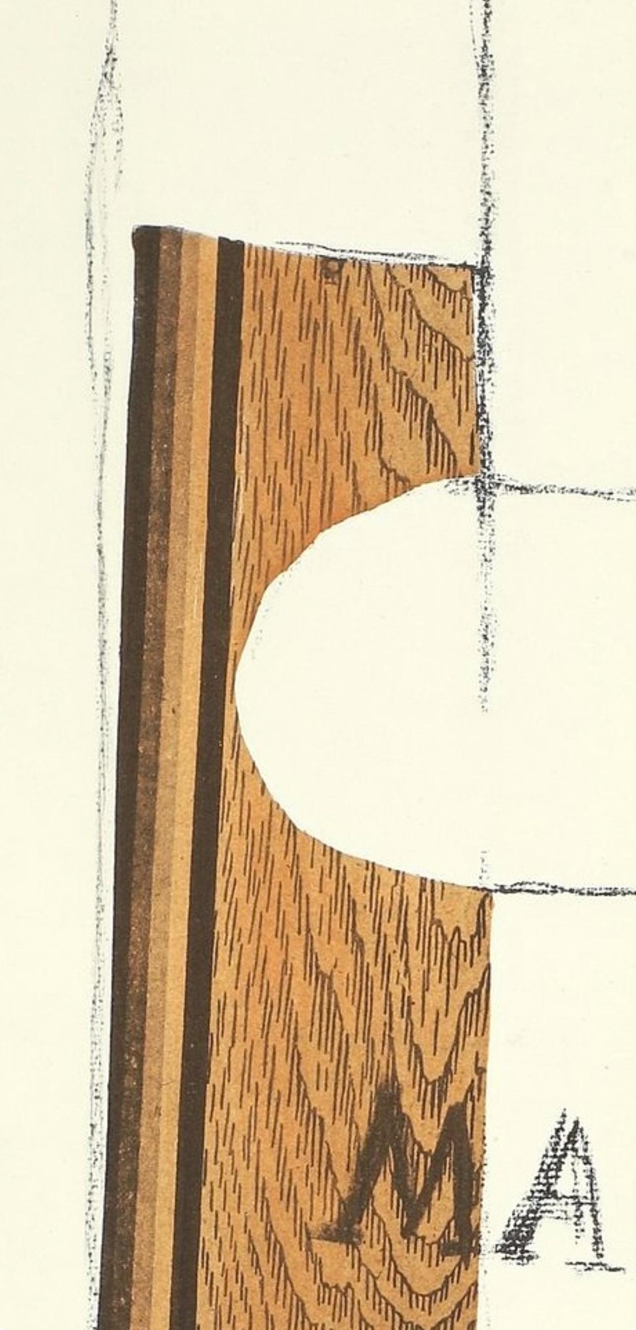 Lithograph - Georges Braque - La Bouteille de Marc - XXe sicle