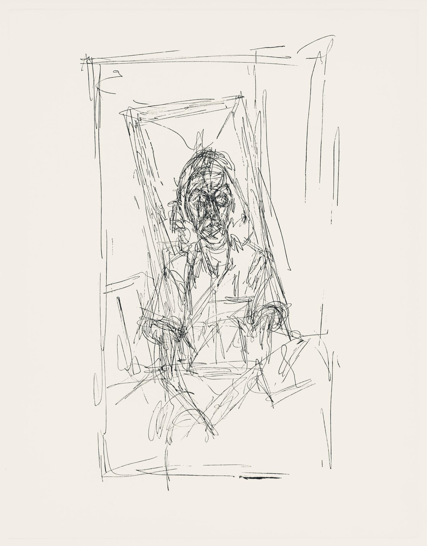 Alberto Giacometti, Composition, Xxe Sicle, Etching