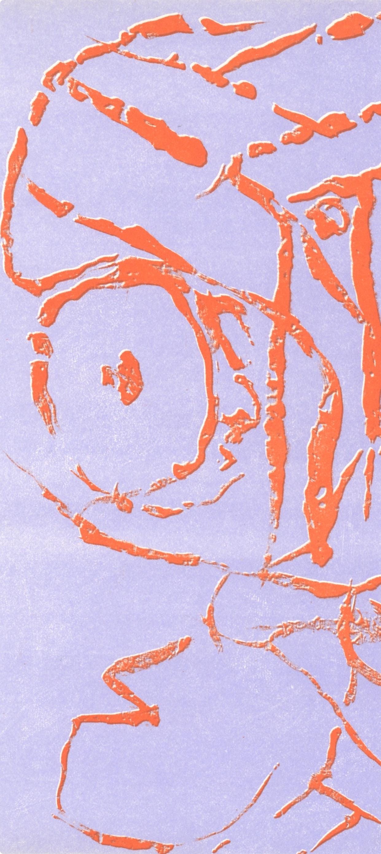 Pierre Alechinsky, Composition, Xxe Sicle, Lithograph