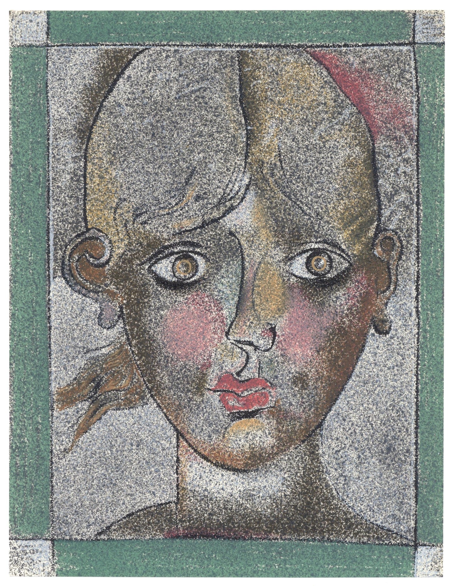 Franco Gentilini, Composition, Xxe Sicle, Lithograph