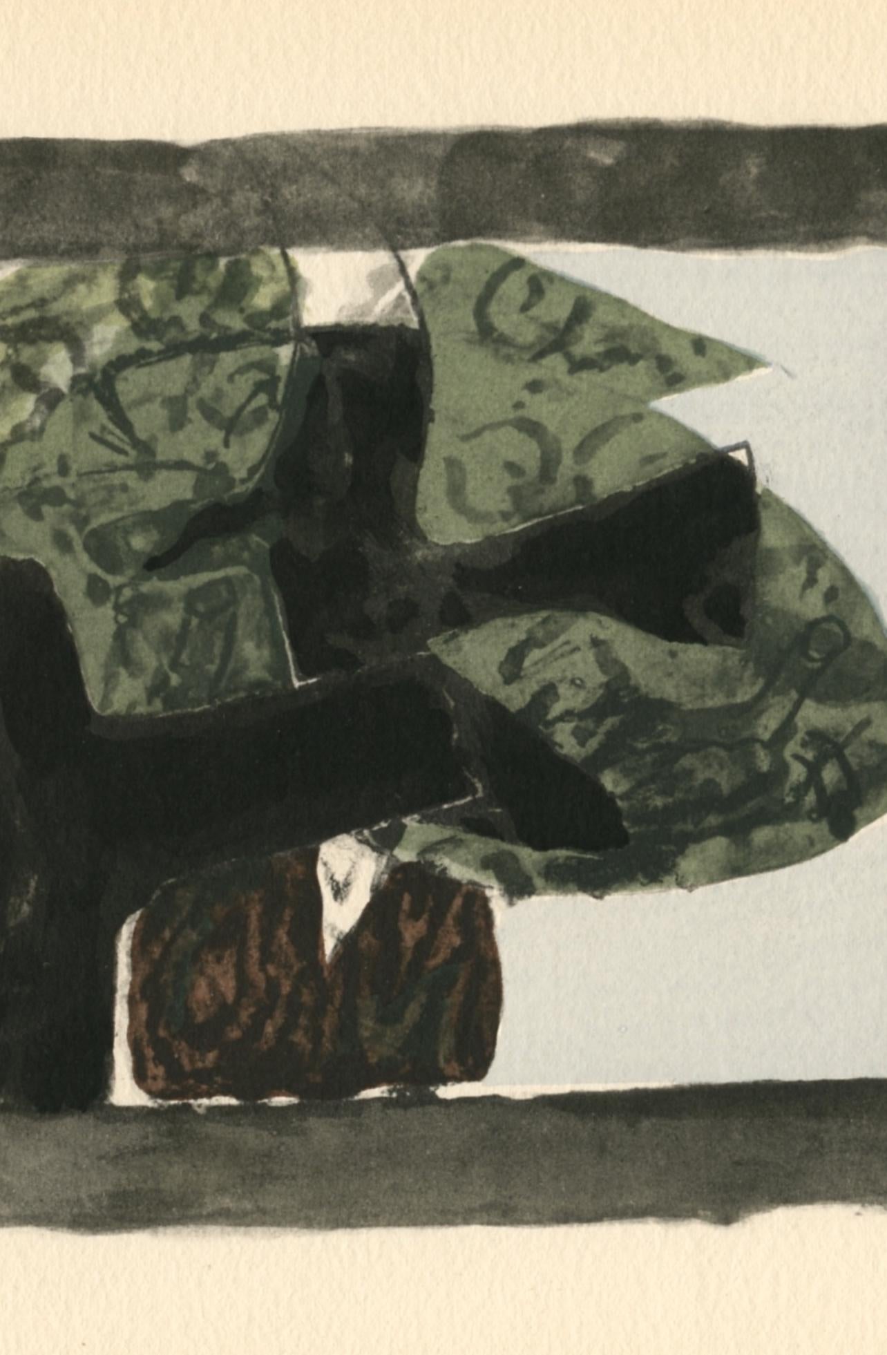 Georges Braque, L'Arbre, Georges Braque Le Solitaire, Xxe Sicle, Lithograph