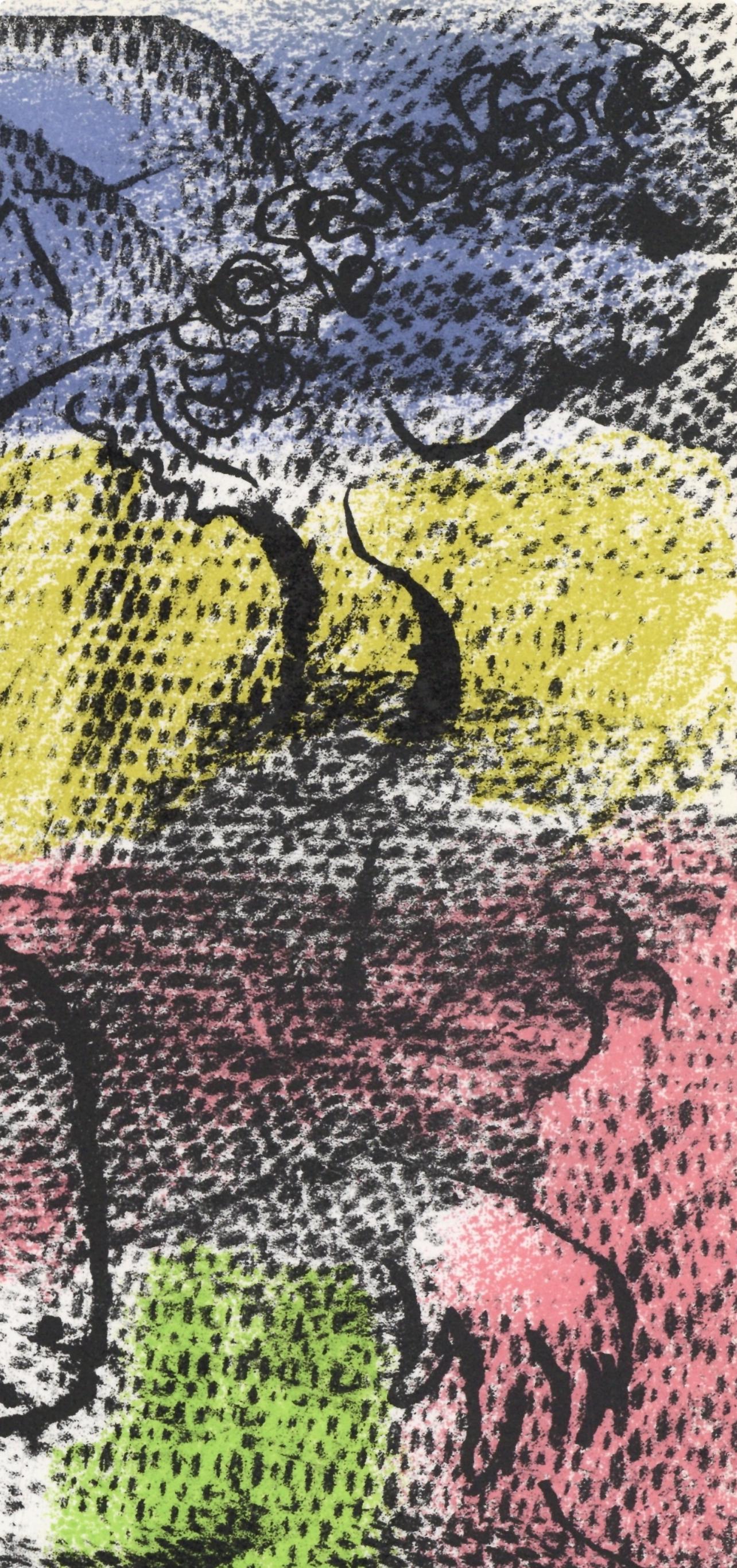 Marc Chagall, Composition (Mourlot 608), Xxe Sicle, Lithograph