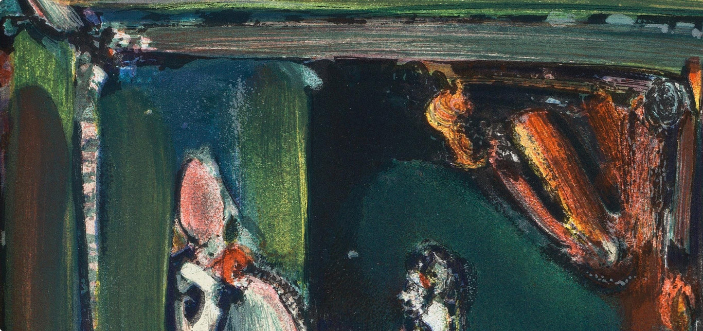 Georges Rouault, Composition, Xxe Sicle, Lithograph