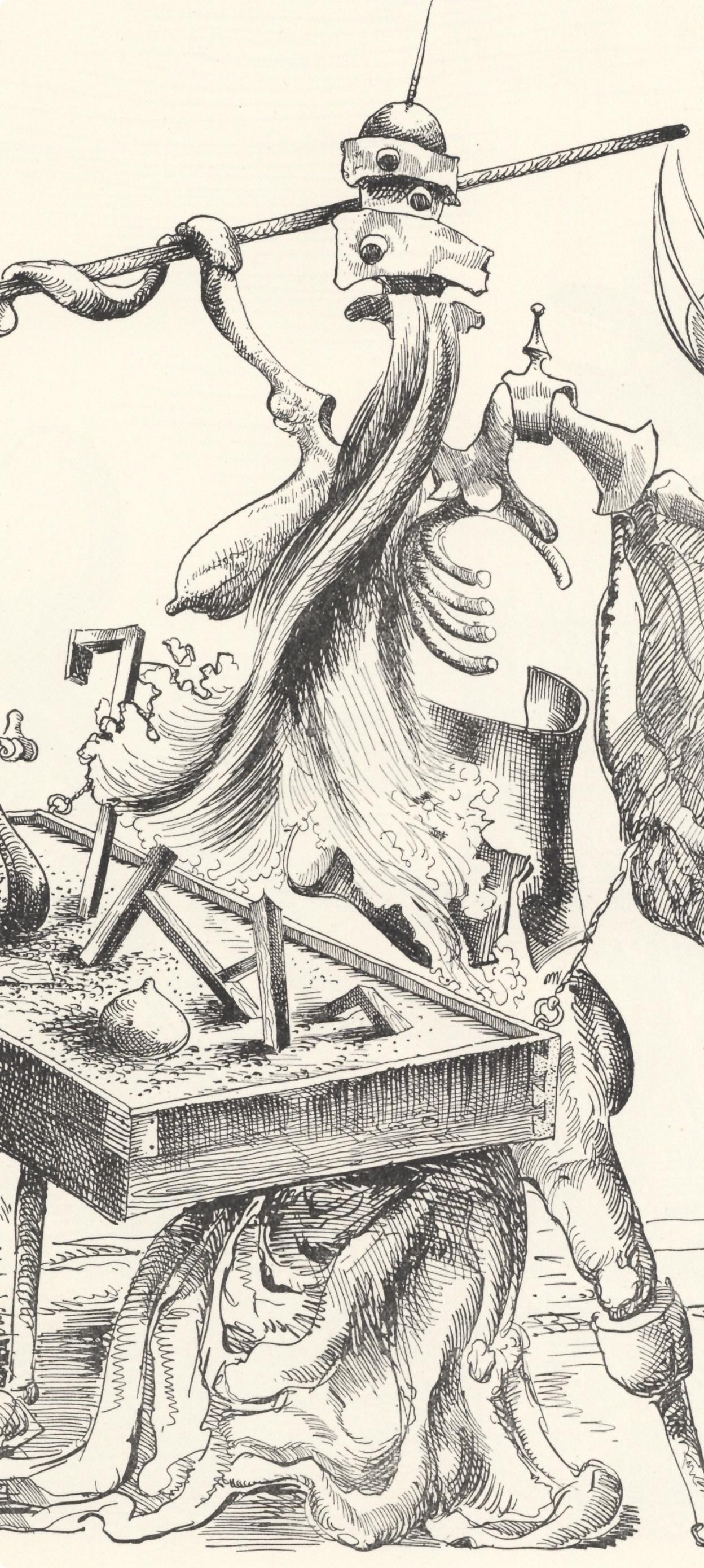 Kurt Seligmann, Composition, Xxe Sicle, Engraving