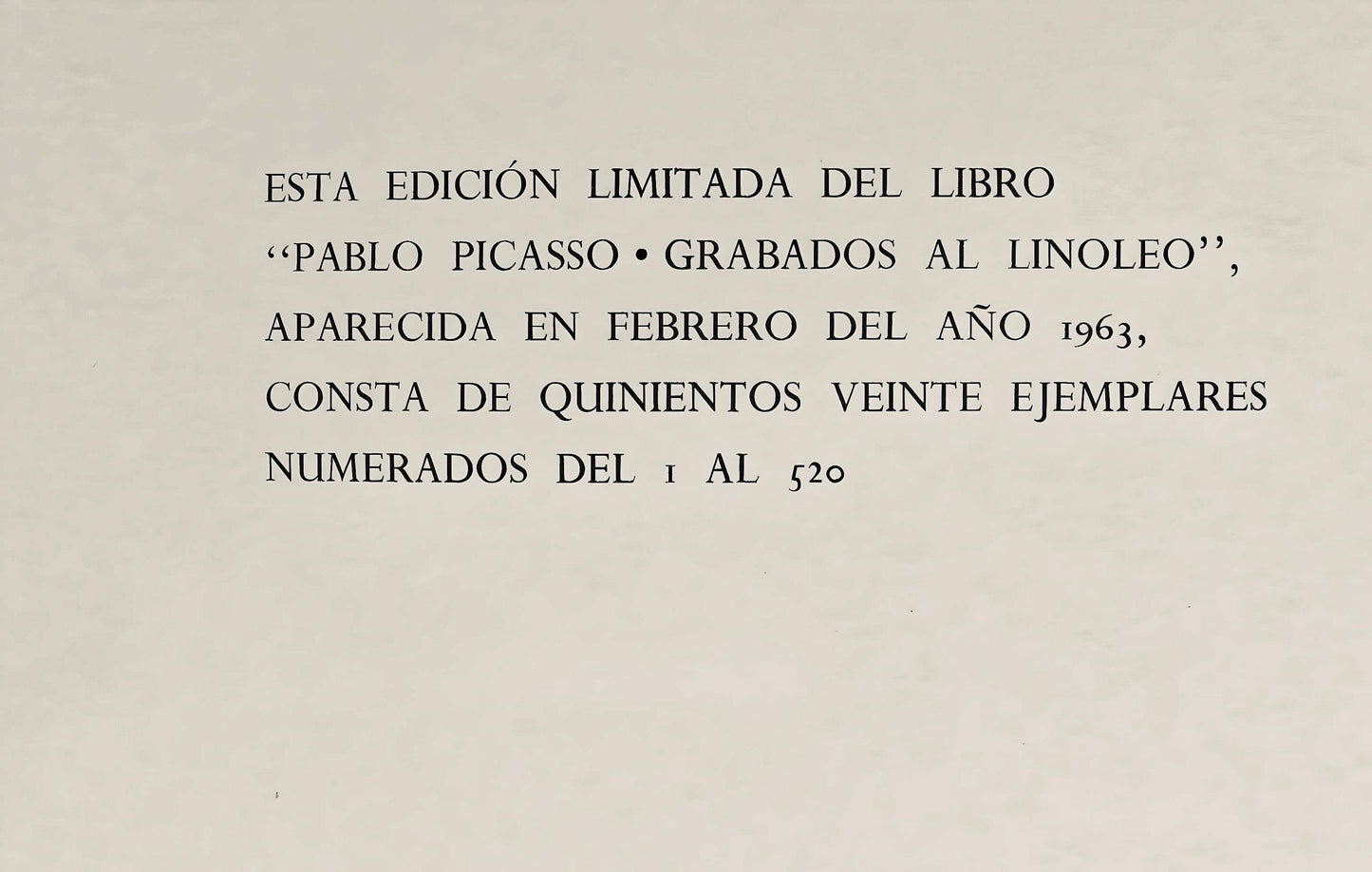 Pablo Picasso, Jacqueline (Orozco 214), Grabados Al Linleo, Linocut