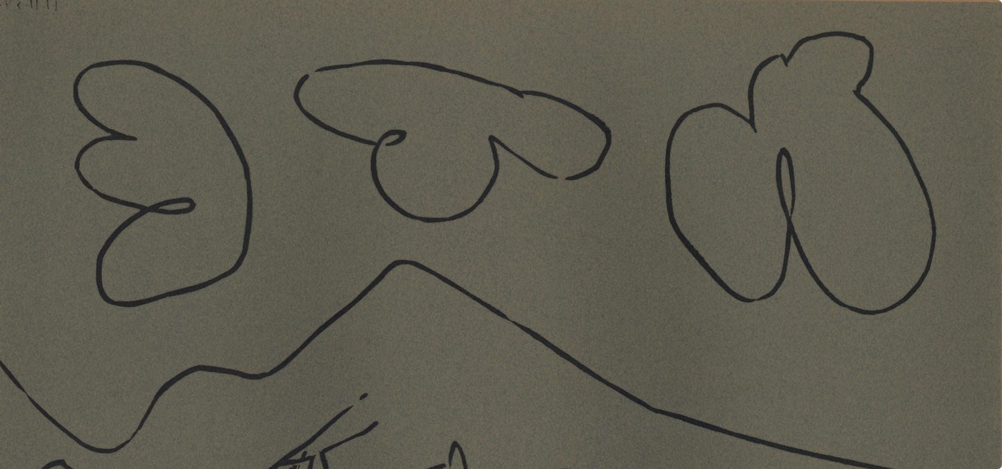 Pablo Picasso, Bacchanal (Orozco 214), Grabados Al Linleo, Linocut