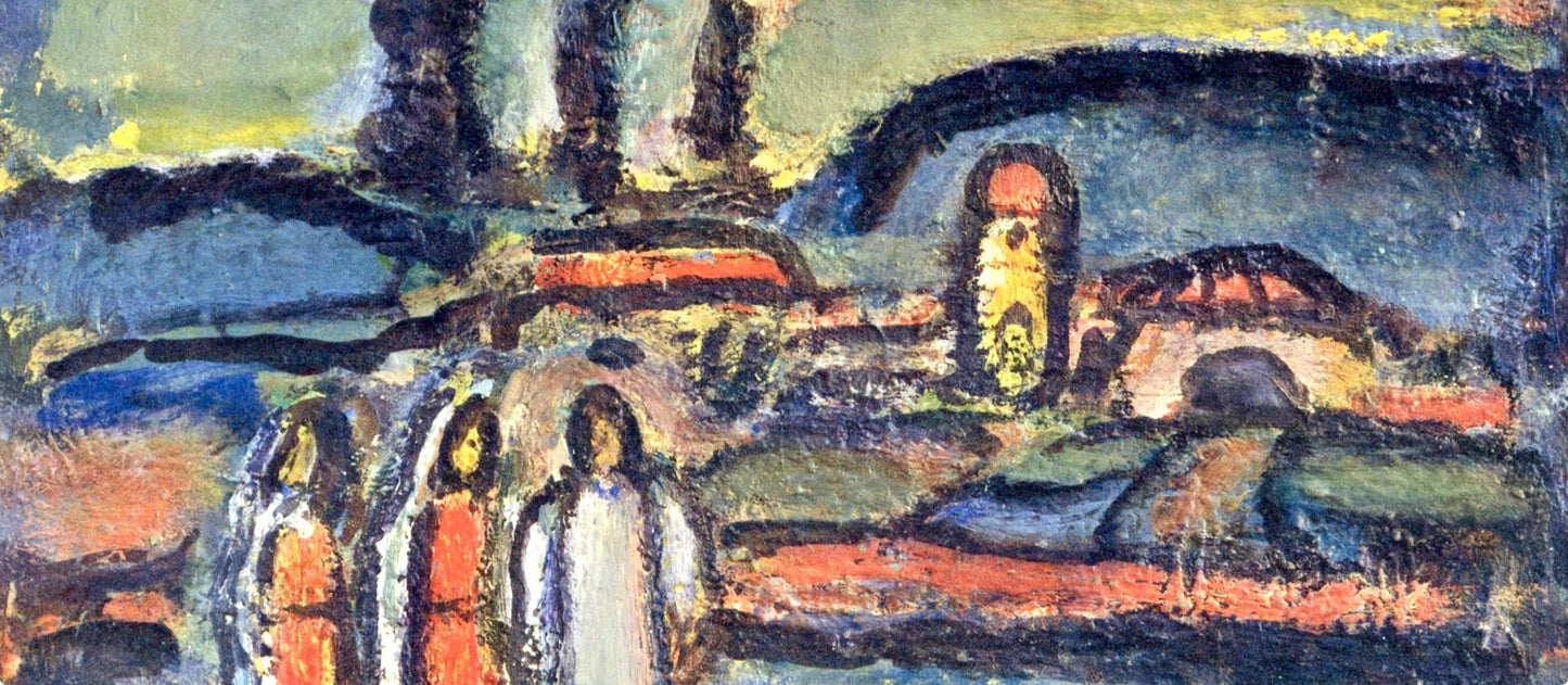 Georges Rouault, Composition, Stella Vespertina, Hliogravure