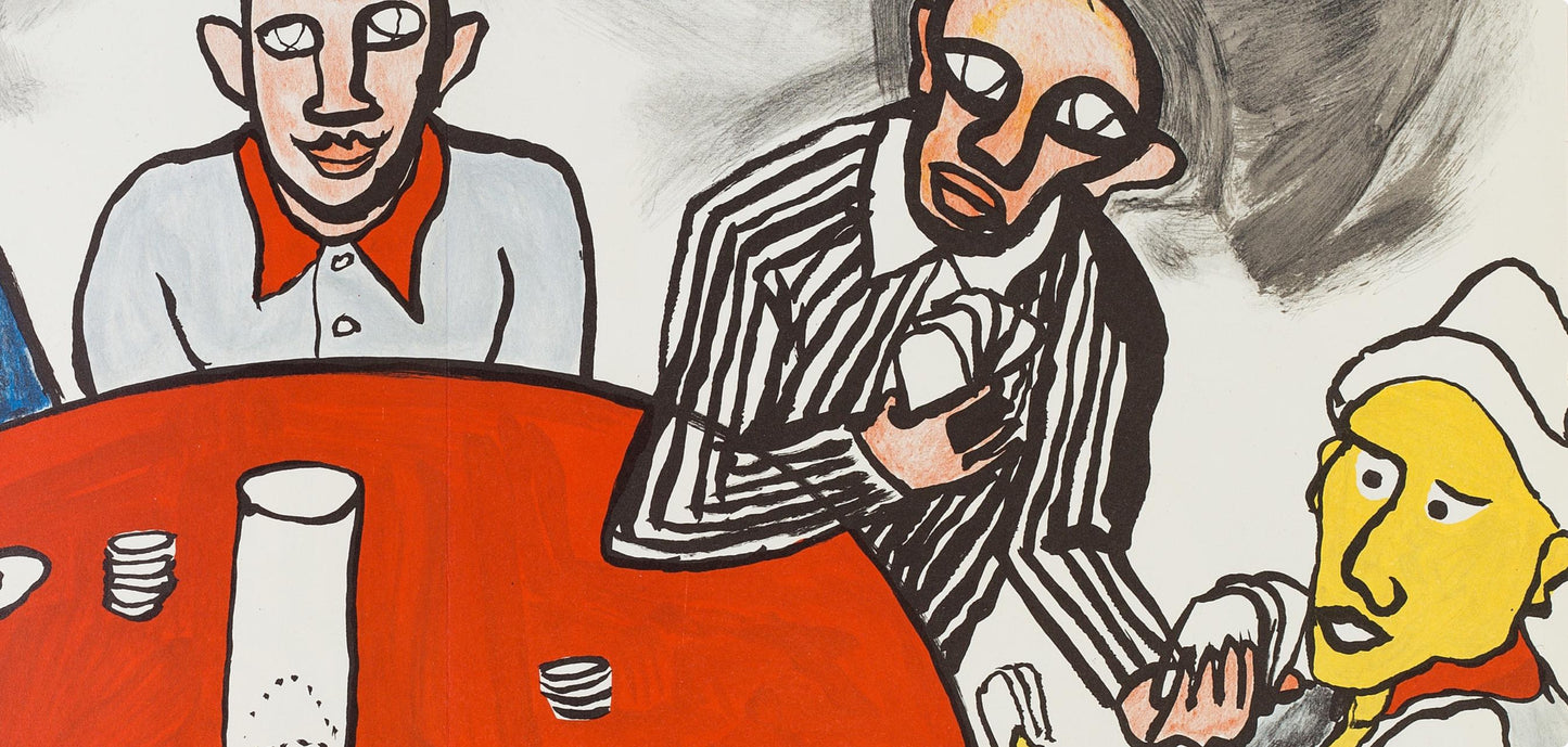 Alexander Calder, Composition, Derrire Le Miroir, Lithograph