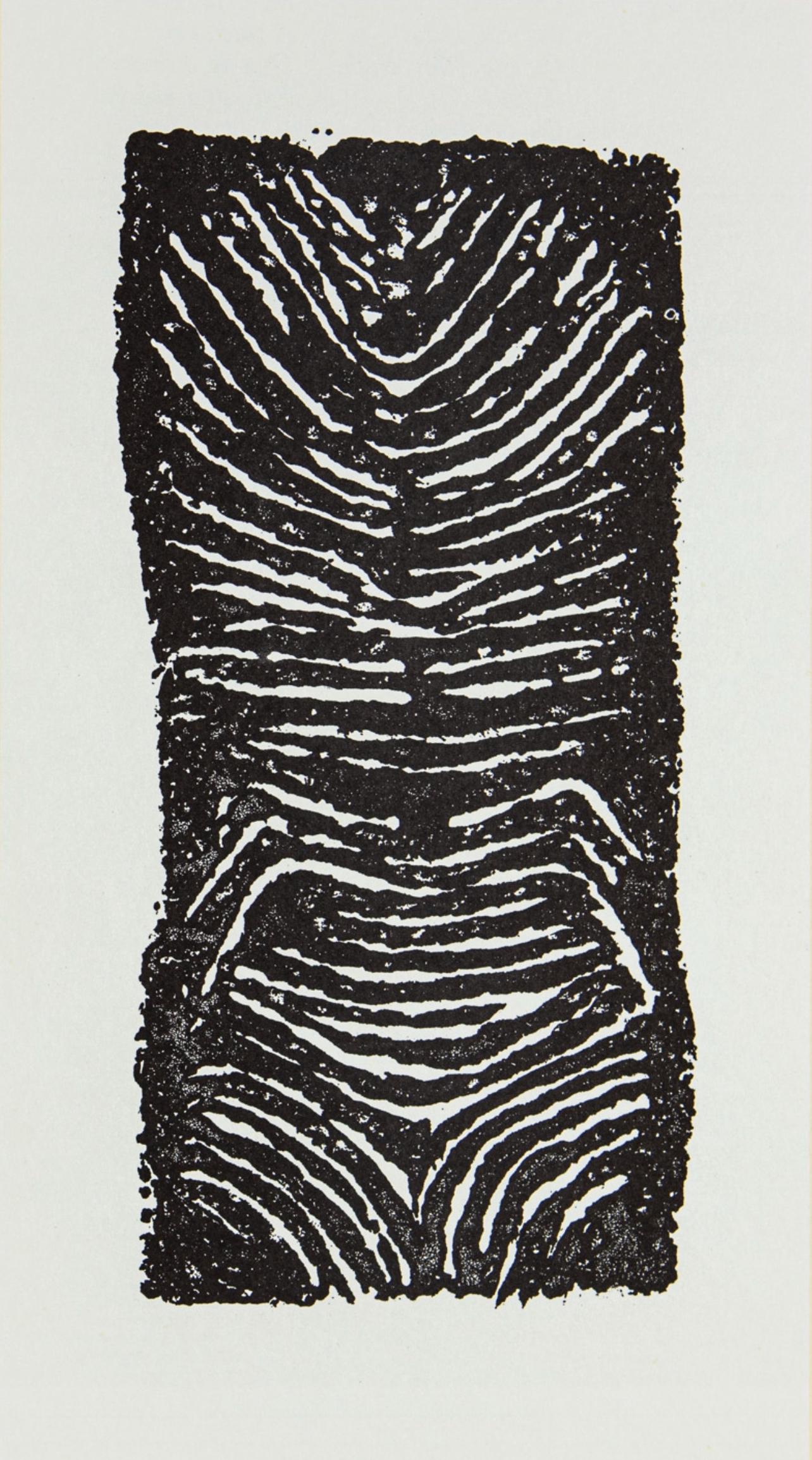 Raoul Ubac, Composition, Derrire Le Miroir, Lithograph