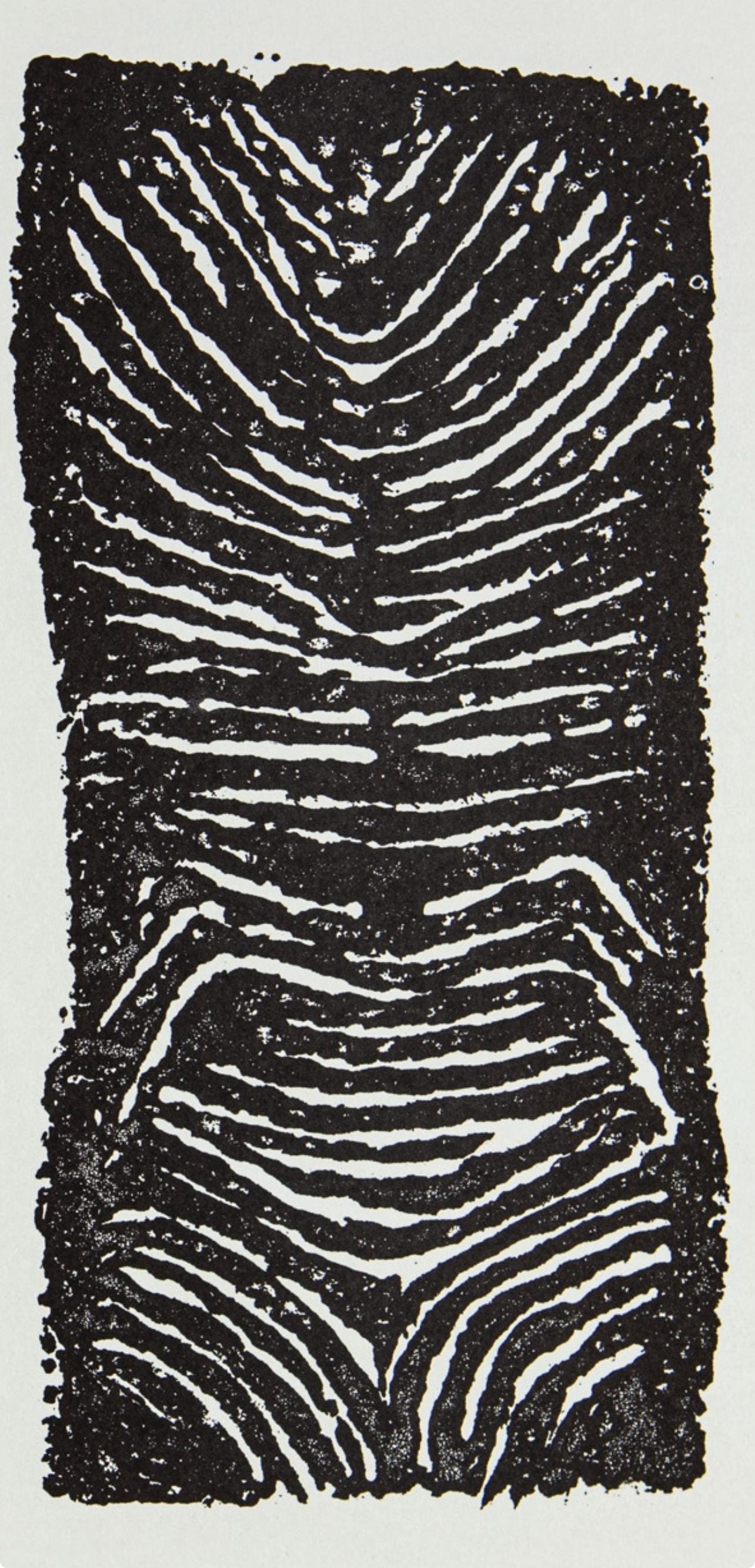 Raoul Ubac, Composition, Derrire Le Miroir, Lithograph