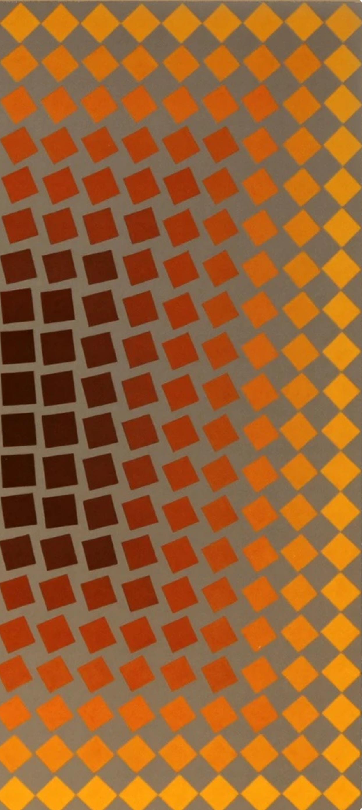 Victor Vasarely, Composition, Cta 102, Hliogravure