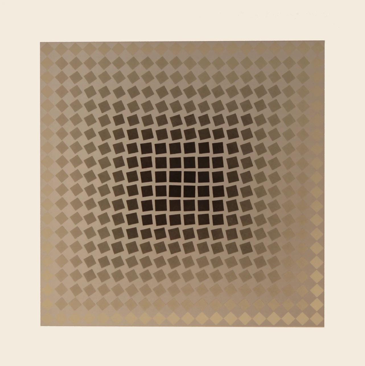 Victor Vasarely, Composition, Cta 102, Hliogravure