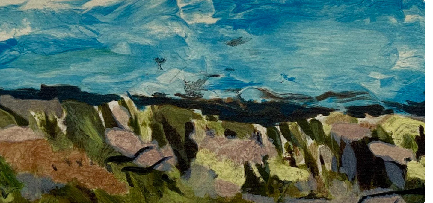 Georges Braque, Paysage, Varengeville, Lithograph