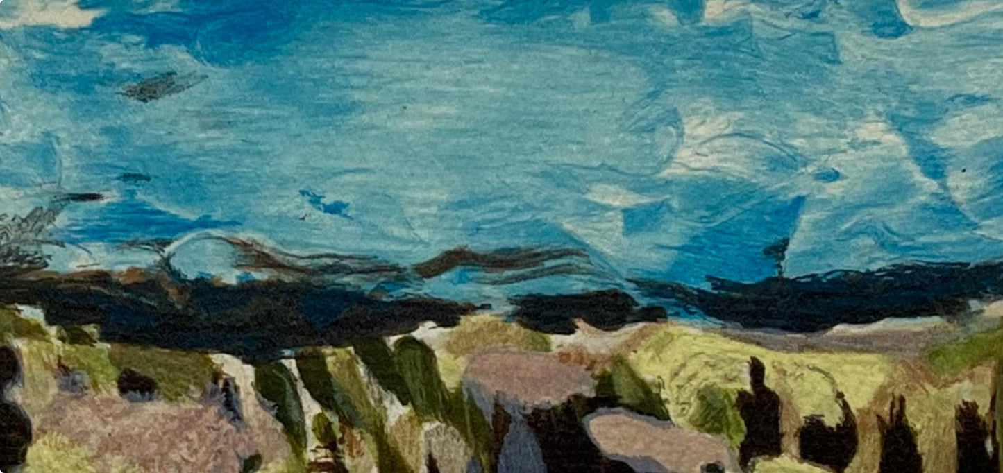 Georges Braque, Paysage, Varengeville, Lithograph