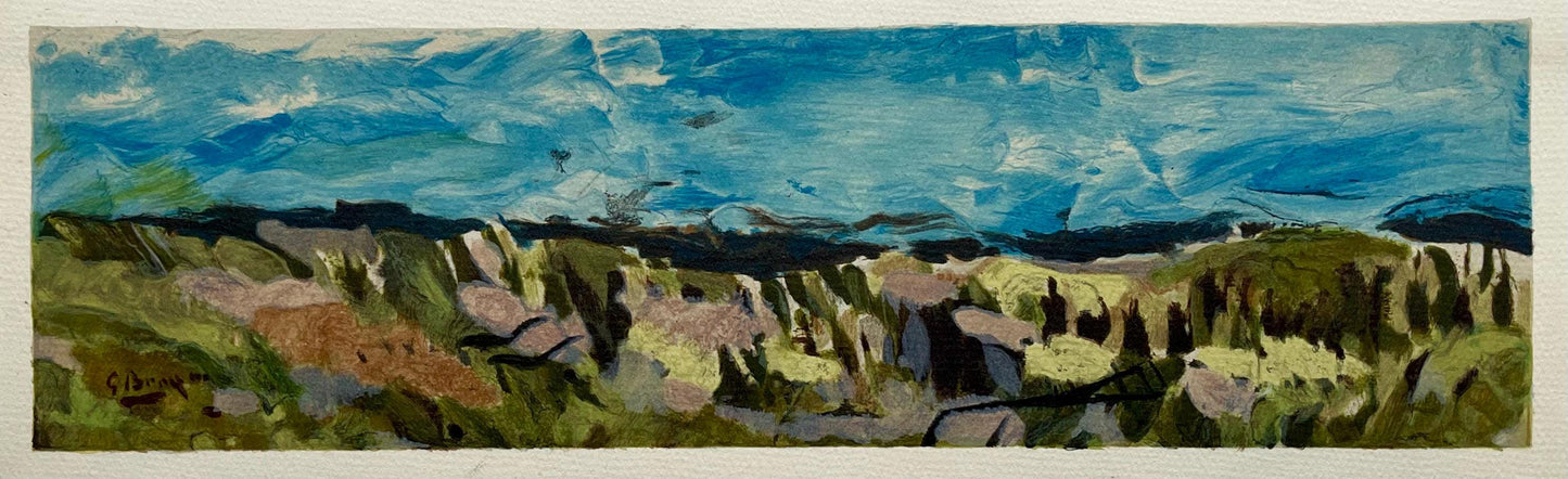 Georges Braque, Paysage, Varengeville, Lithograph