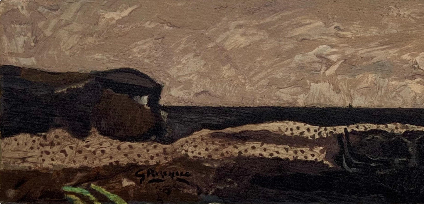 Georges Braque, La Plage De Varengeville, Varengeville, Lithograph