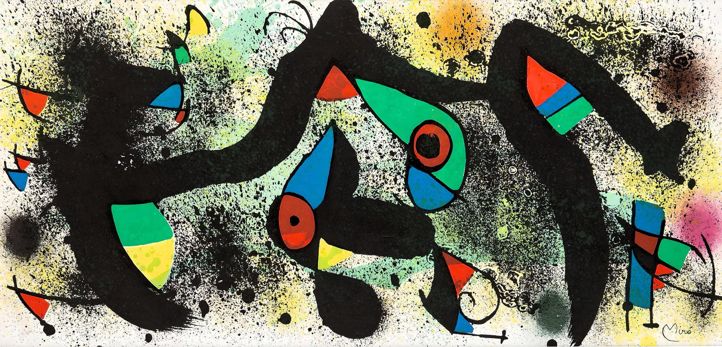 Joan Mir, Composition (Cramer 183; Mourlot 926), Lithograph