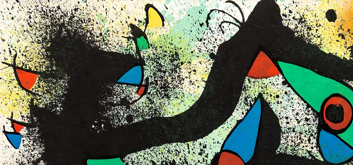 Joan Mir, Composition (Cramer 183; Mourlot 926), Lithograph