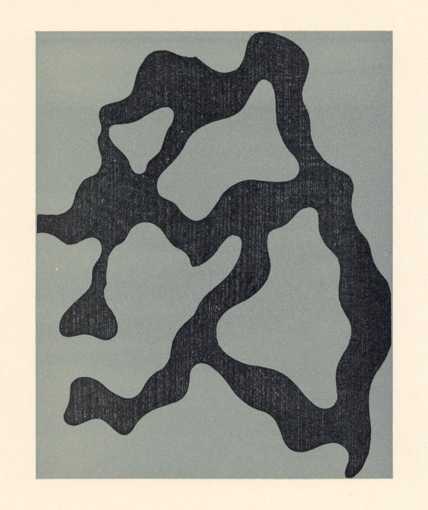 Hans Jean Arp, Composition, Xxe Sicle, Woodcut