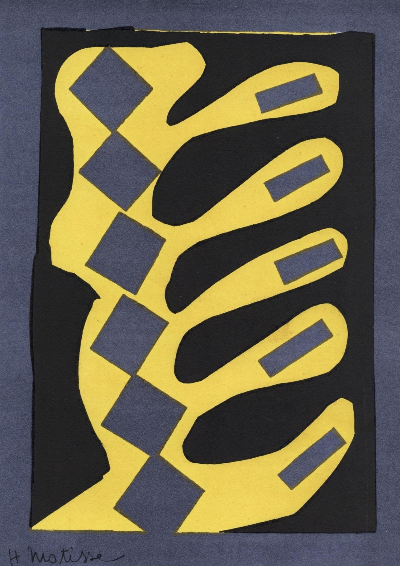 Henri Matisse, Dcoupage, Xxe Sicle, Lithograph