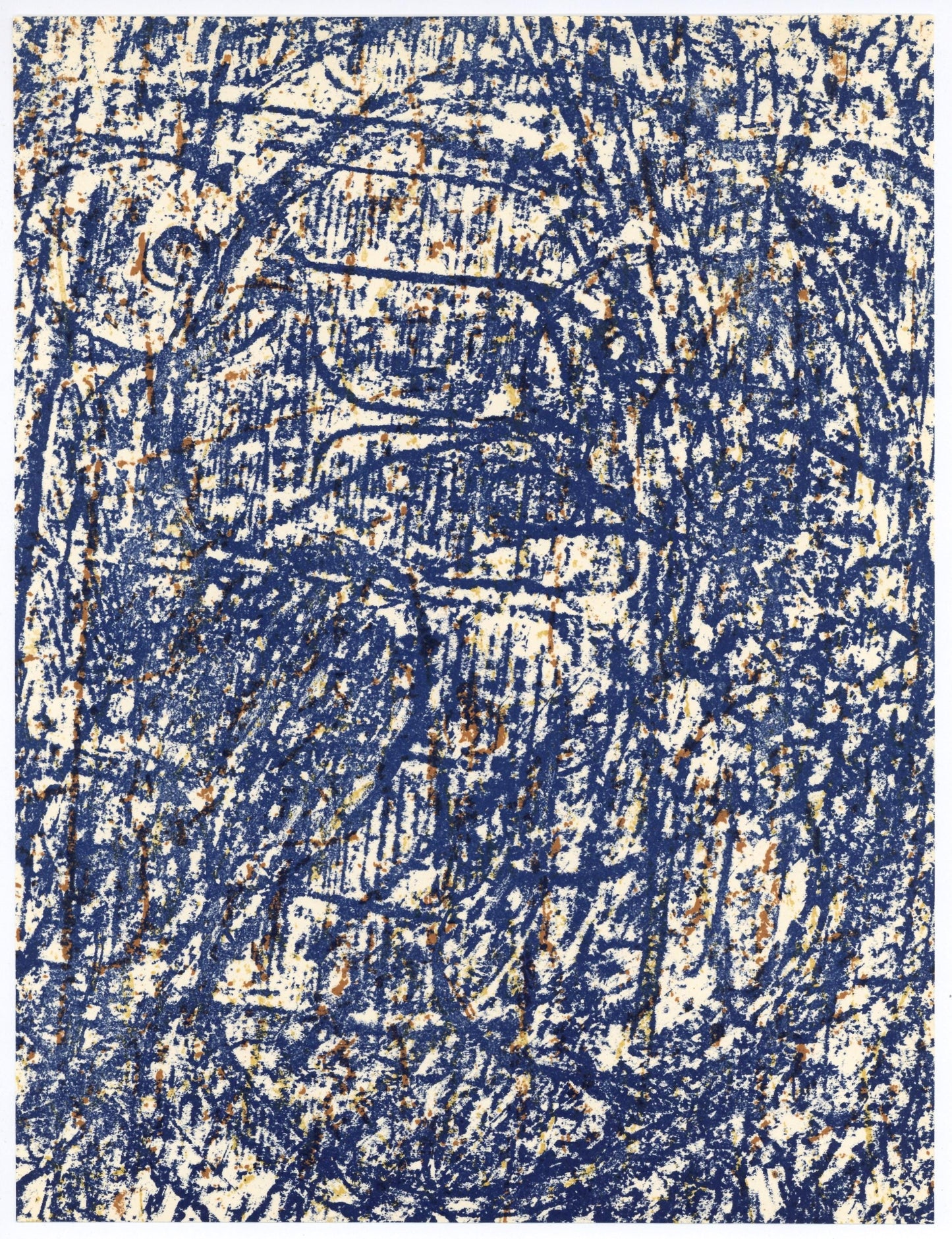 Max Ernst, La Foret Bleue (Spies/Leppien 89D), Xxe Sicle, Lithograph