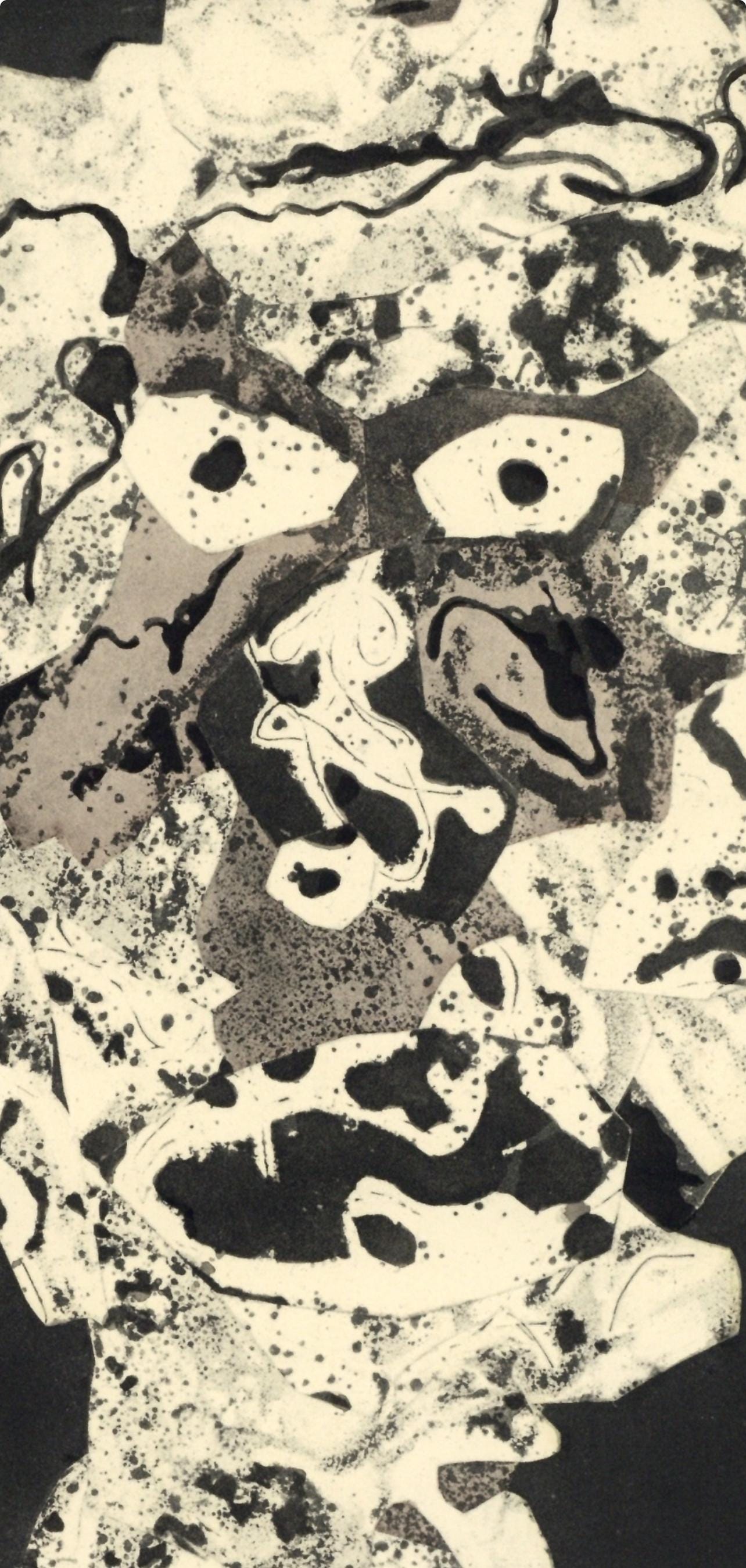 Jean Dubuffet, Personnages I, Xxe Sicle, Lithograph
