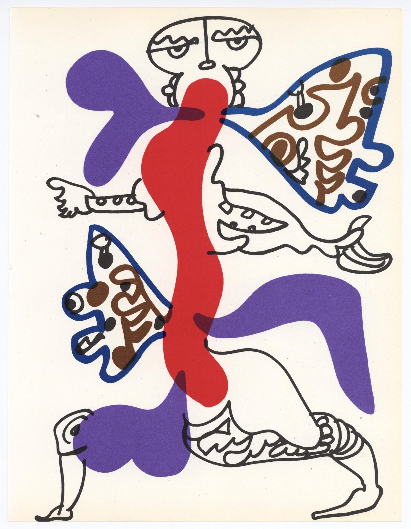 Charles Lapicque, Composition, Xxe Sicle, Lithograph