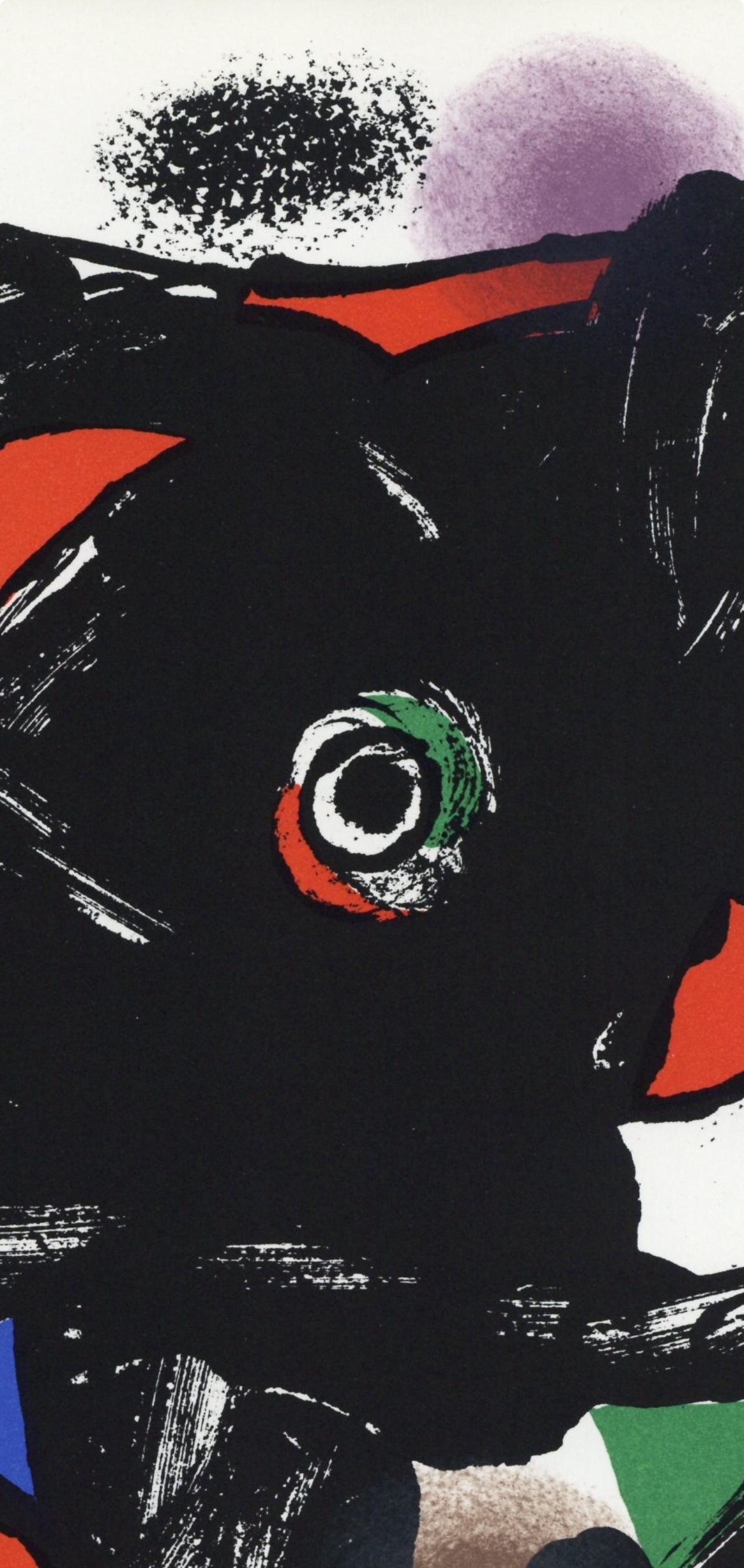 Joan Mir, Composition, Xxe Sicle, Lithograph