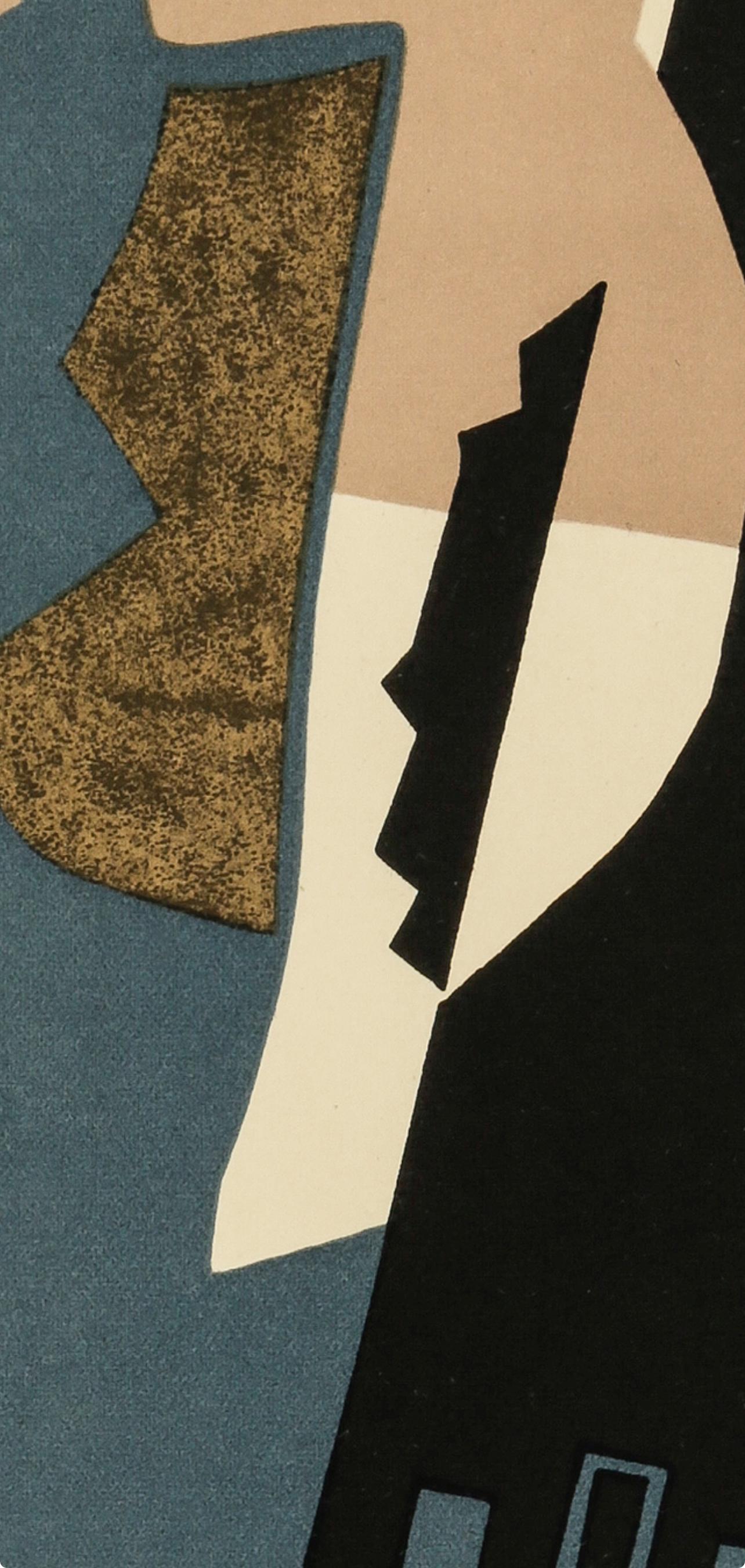 Alberto Magnelli, Composition, Xxe Sicle, Lithograph