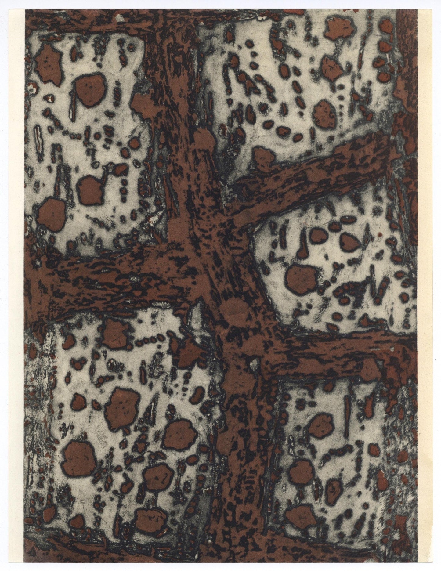 Zoran Muic, Composition, Xxe Sicle, Lithograph