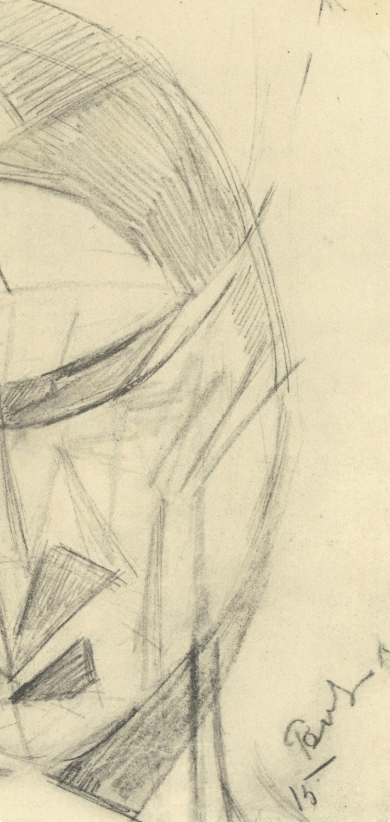 Antoine Pevsner, Composition, Xxe Sicle, Lithograph