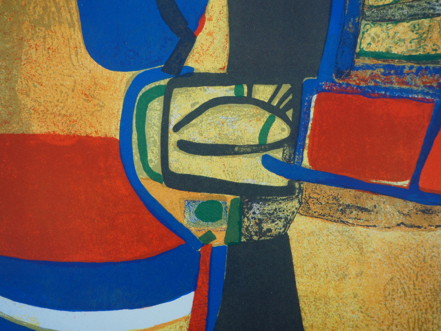 Maurice Estve, Corne Licou, Xxe Sicle, Lithograph