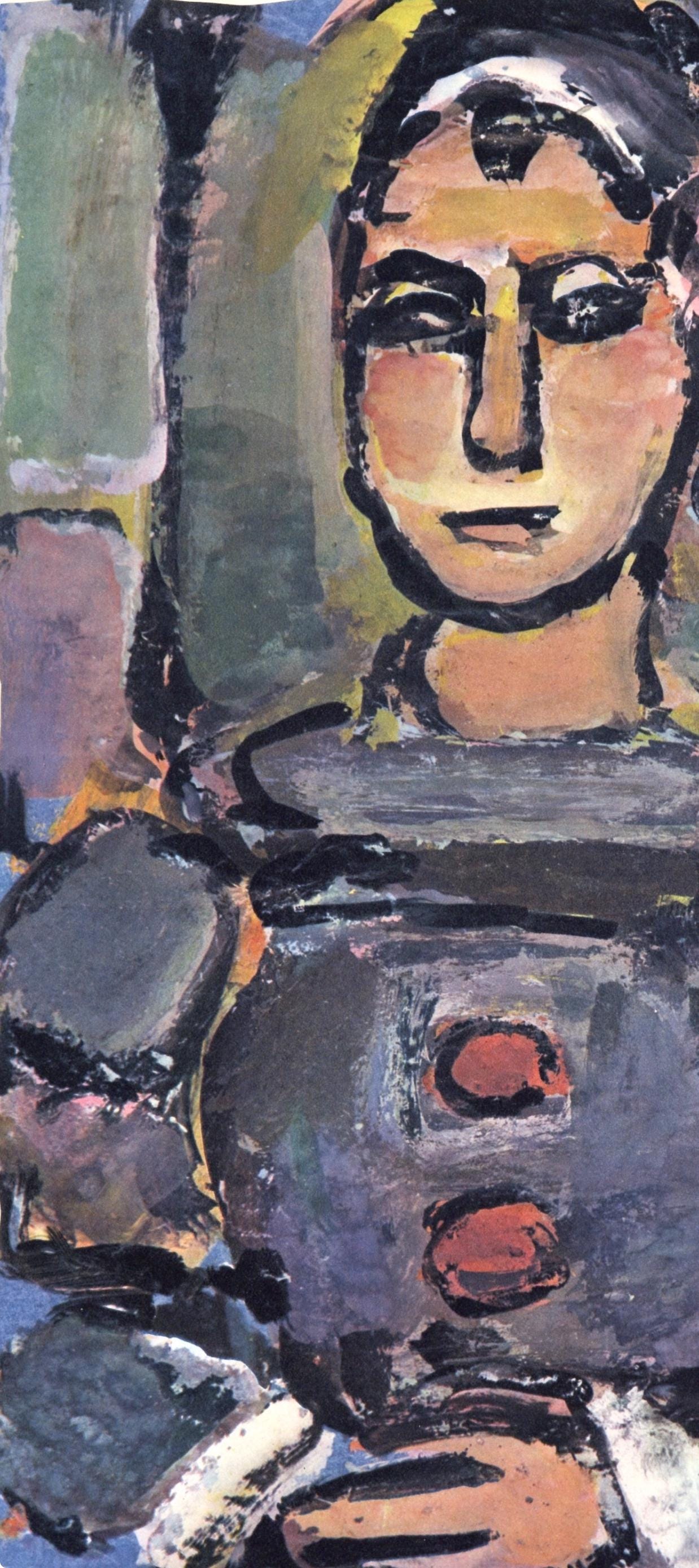 Georges Rouault, Composition, Divertissement, Lithograph
