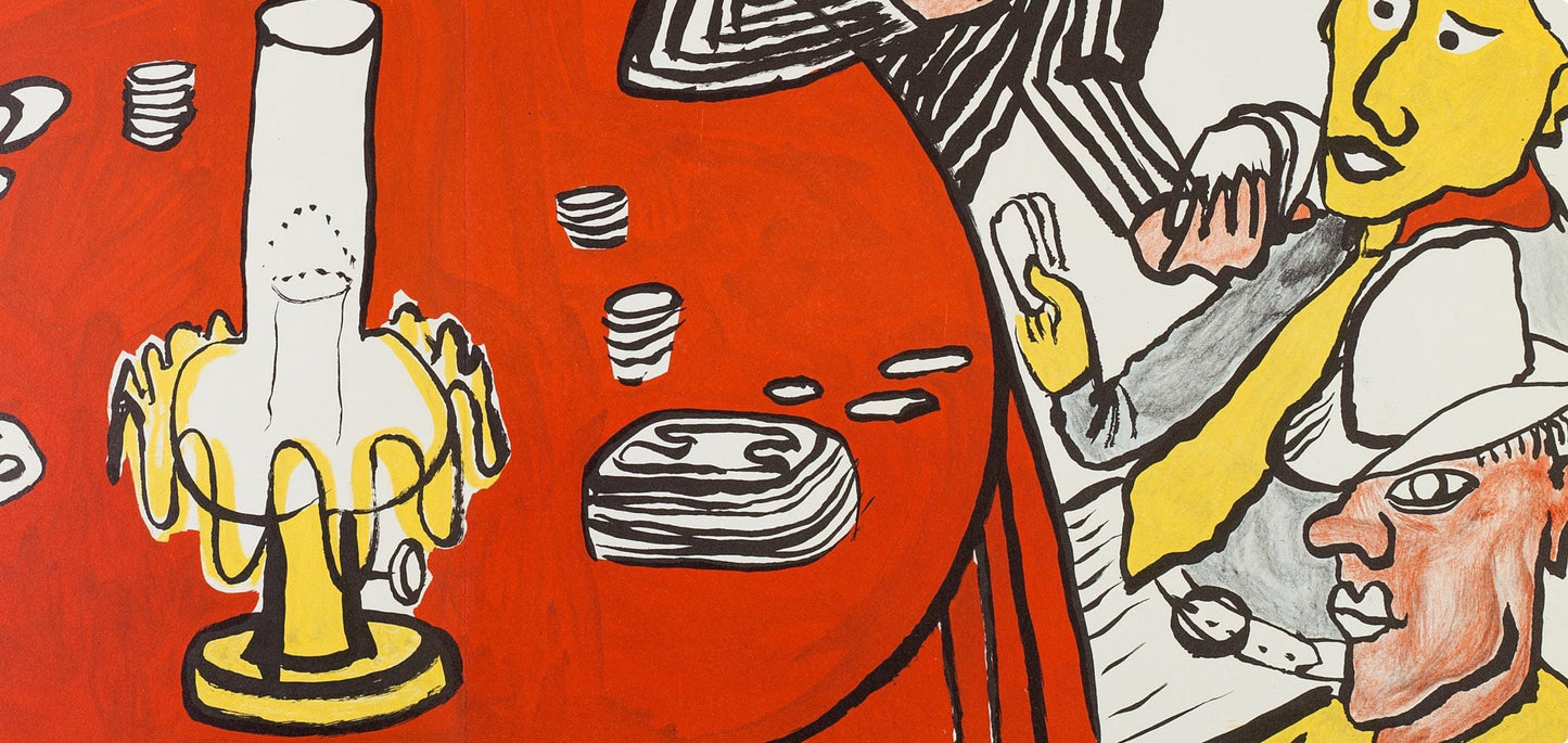 Alexander Calder, Composition, Derrire Le Miroir, Lithograph