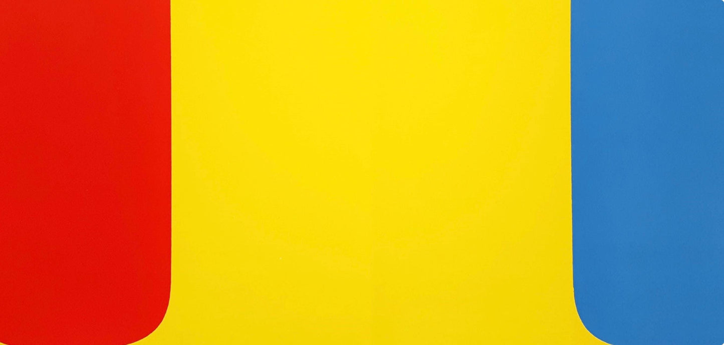 Ellsworth Kelly, Composition (Axsom, I-B), Derrire Le Miroir, Lithograph