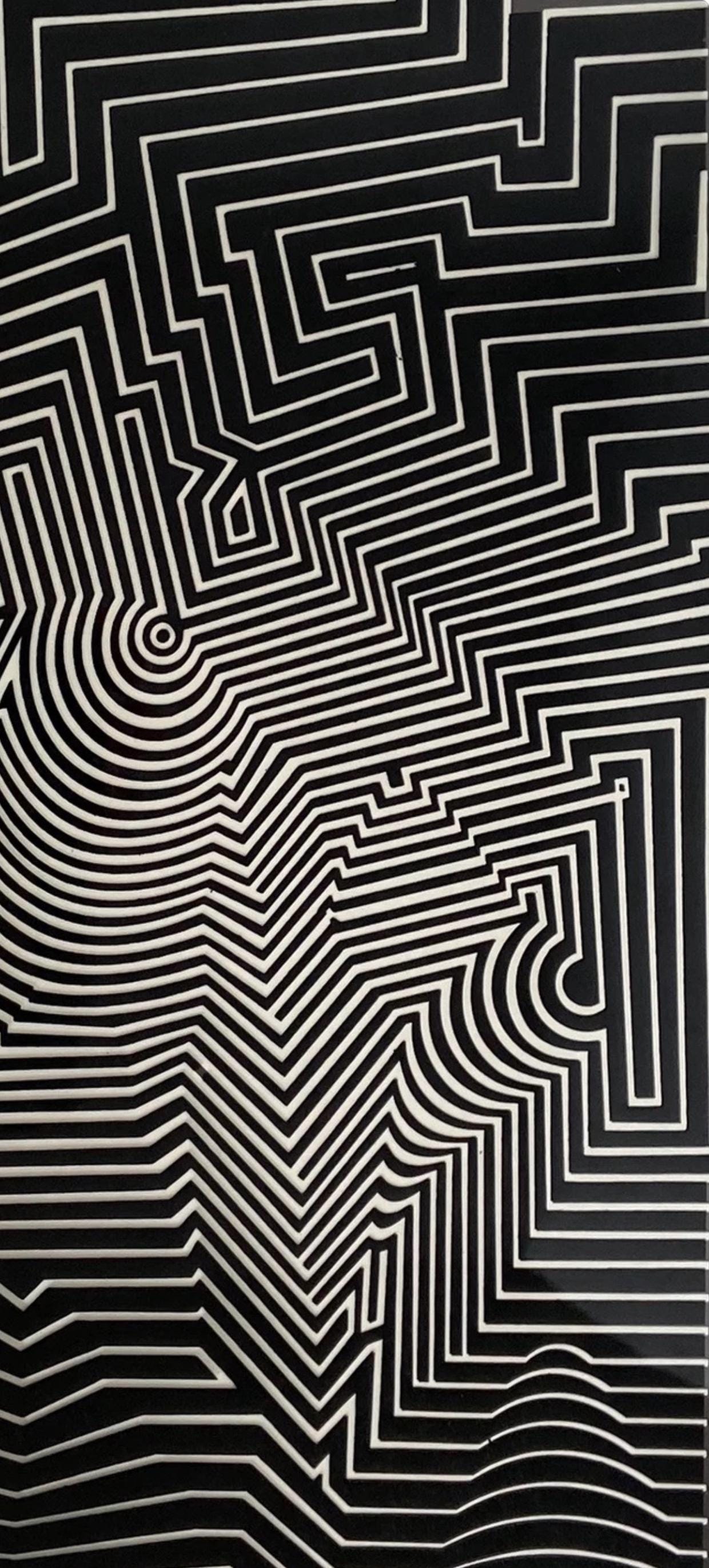 Victor Vasarely, Composition, Cintiques, Hliogravure