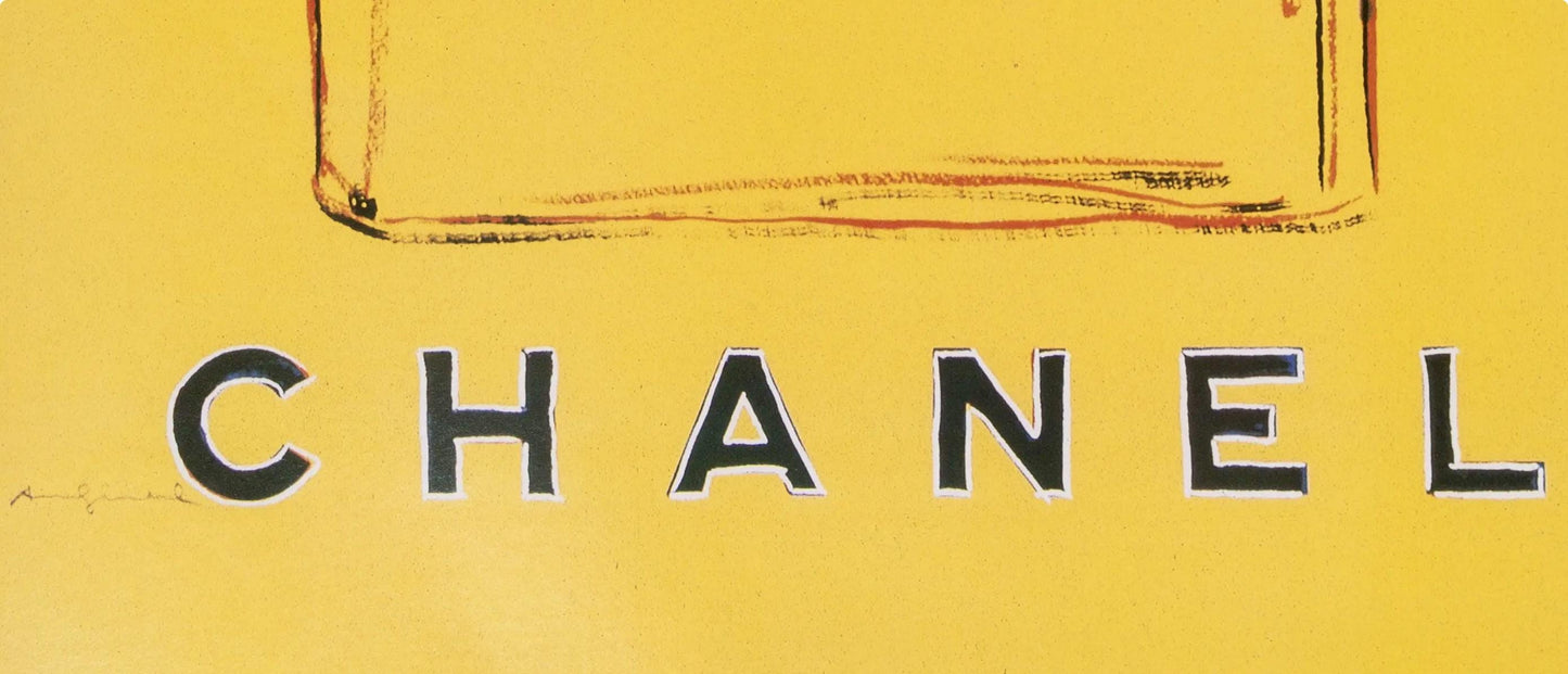 Andy Warhol, Chanel No. 5, Official Edition Chanel Ltd. Advertising Campaign Lithograph, 1997