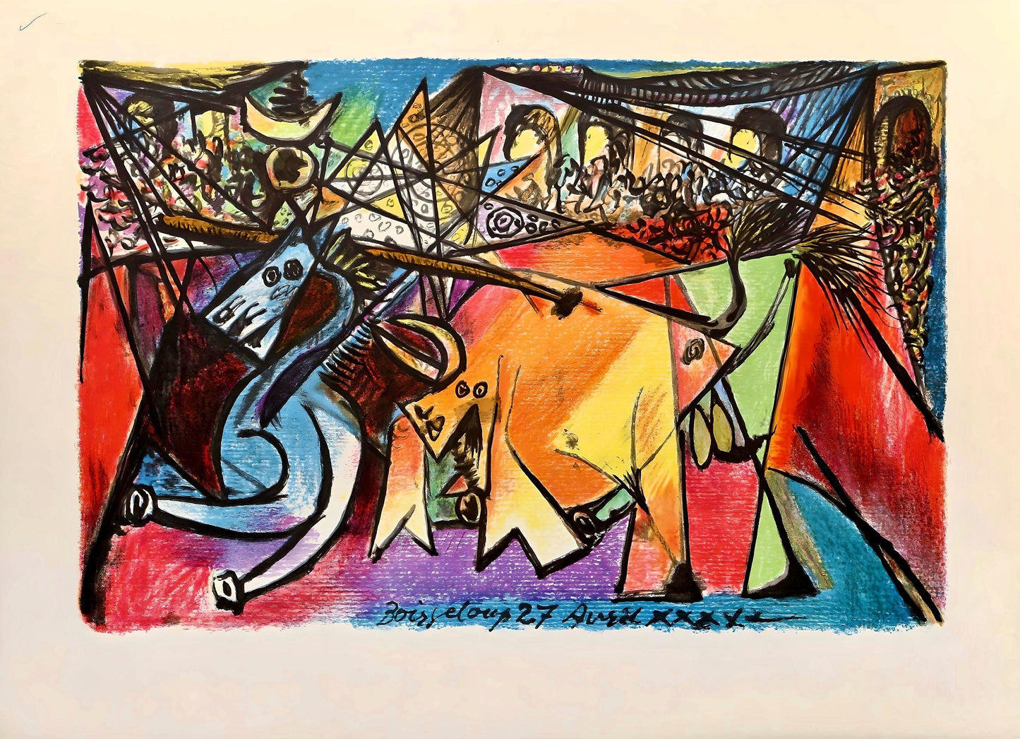 Pablo Picasso, Composition, Picasso 1930-1935, Cahiers D'Art, Lithograph