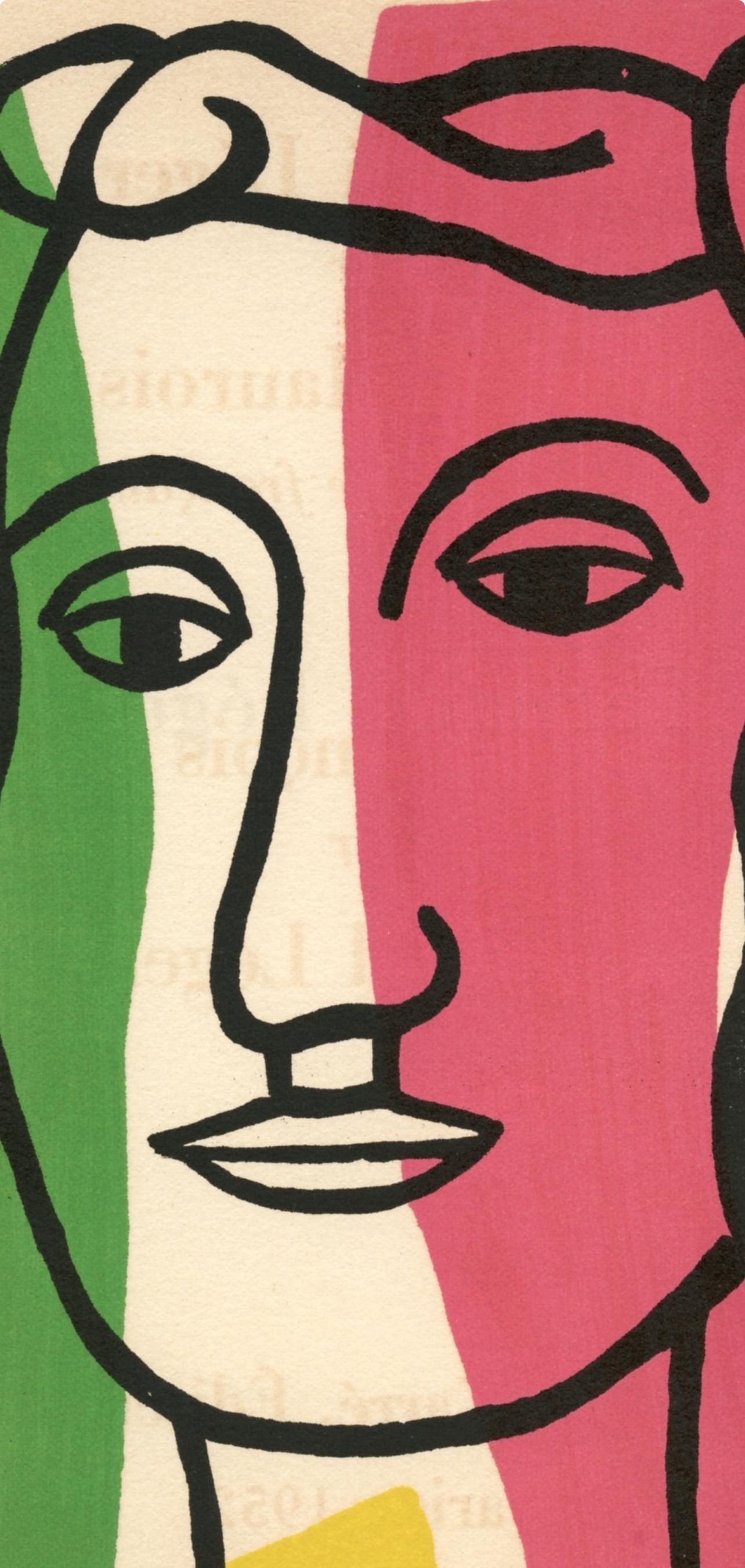 Fernand Lger, Composition, Mon Ami Lger, Lithograph