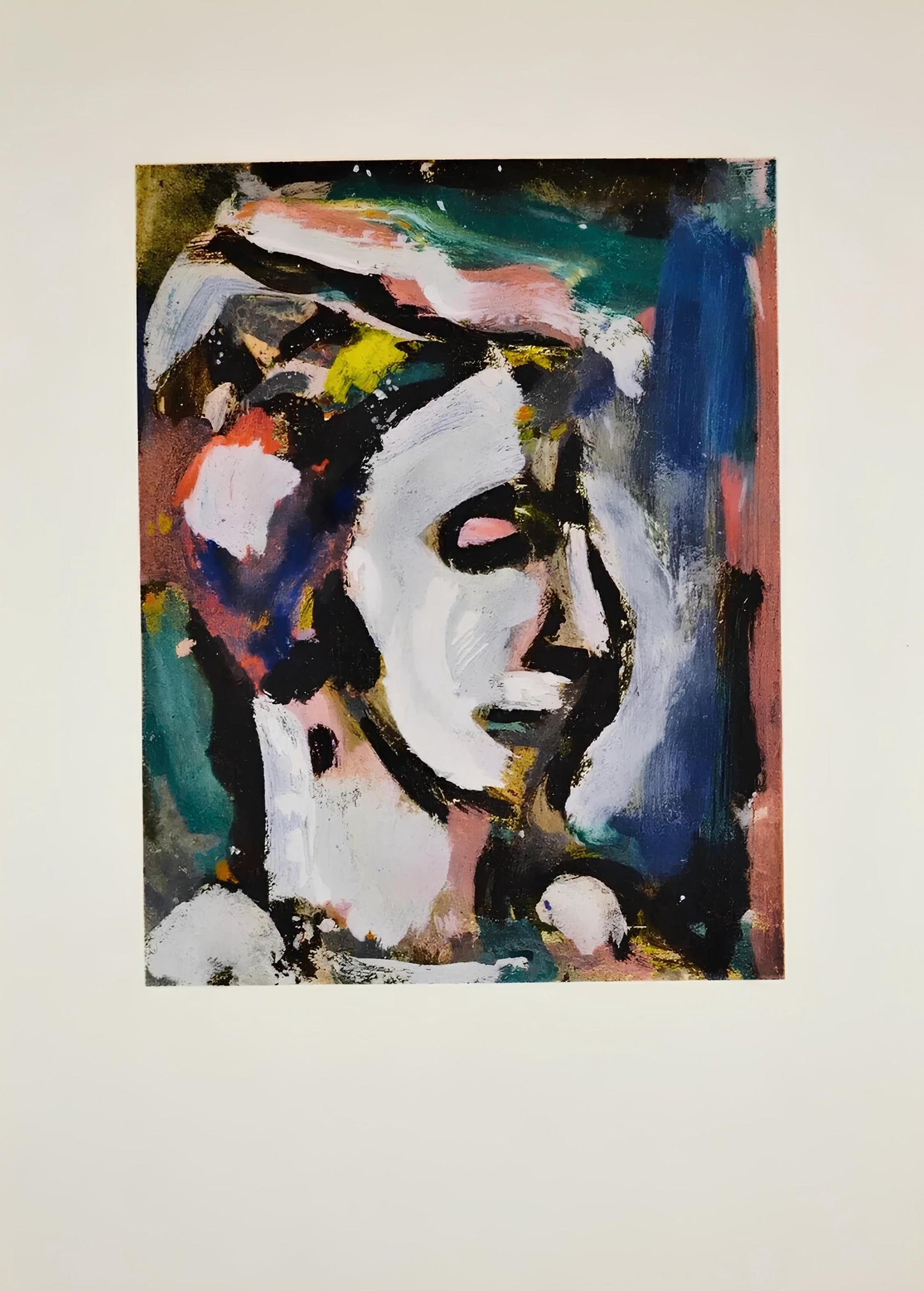 Georges Rouault, Composition, Visages, Dix Tudes De L'Atelier Reproduites En Fac-Simils, Lithograph