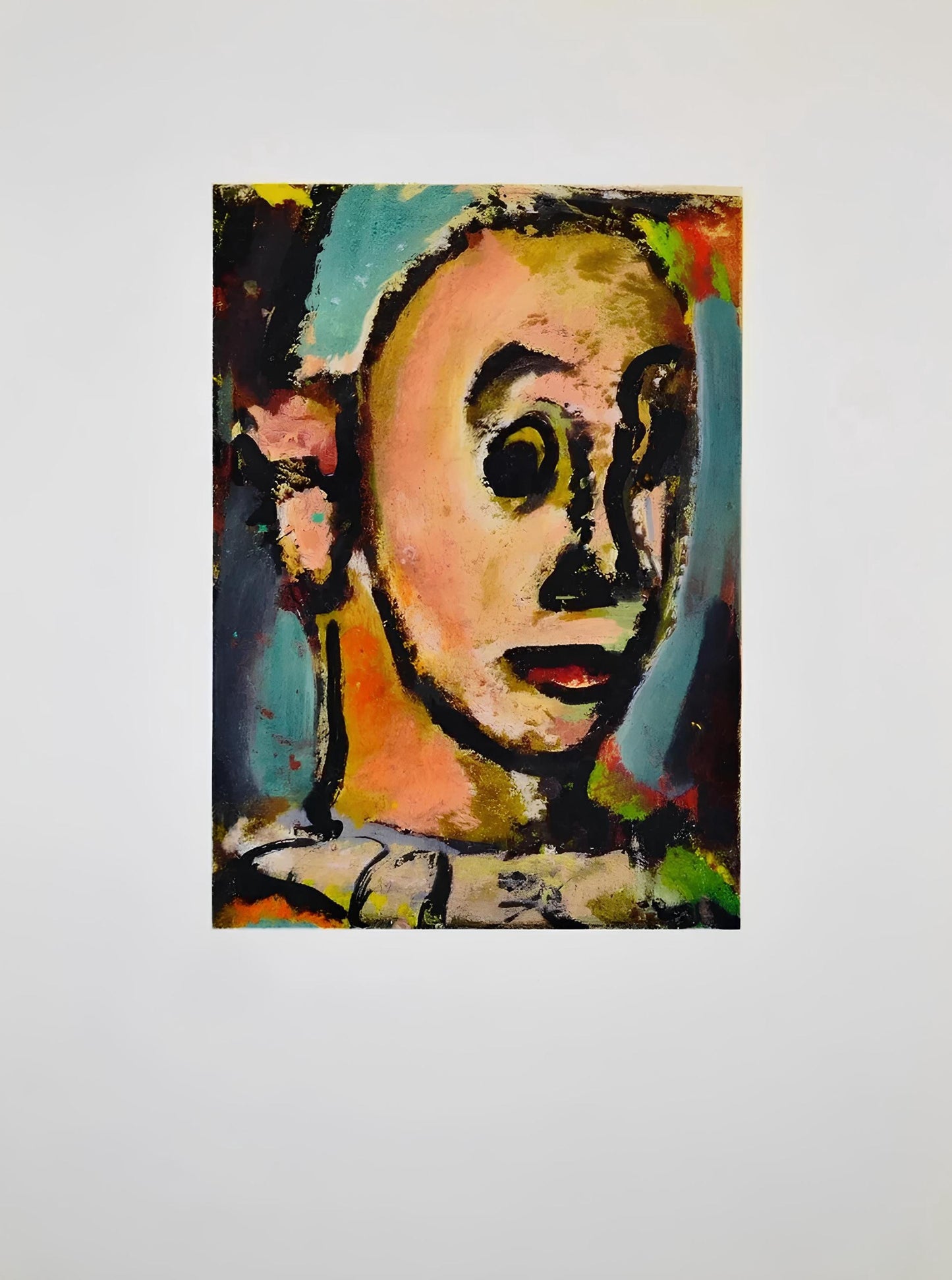 Georges Rouault, Composition, Visages, Dix Tudes De L'Atelier Reproduites En Fac-Simils, Lithograph