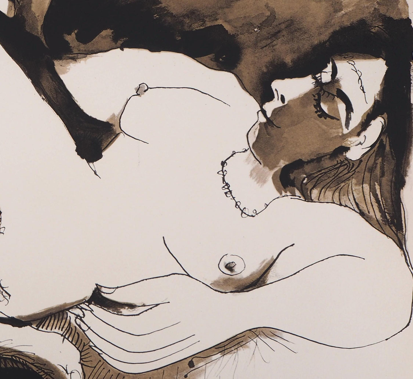 Pablo Picasso, Composition (Orozco 193-204), Au Baiser D'Avignon, Lithograph