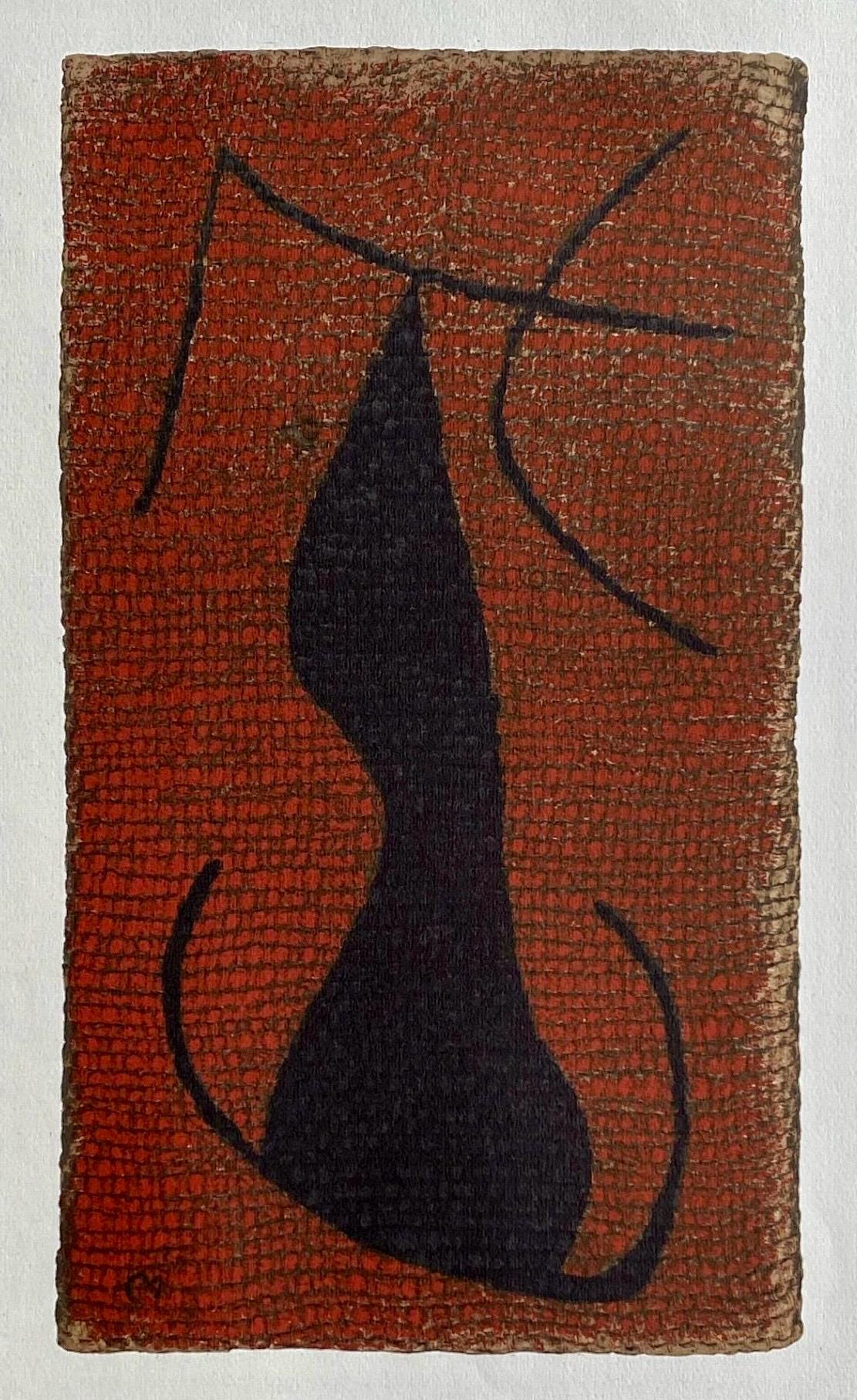 Joan Mir, Composition (Cramer 105), Femmes, Hliogravure