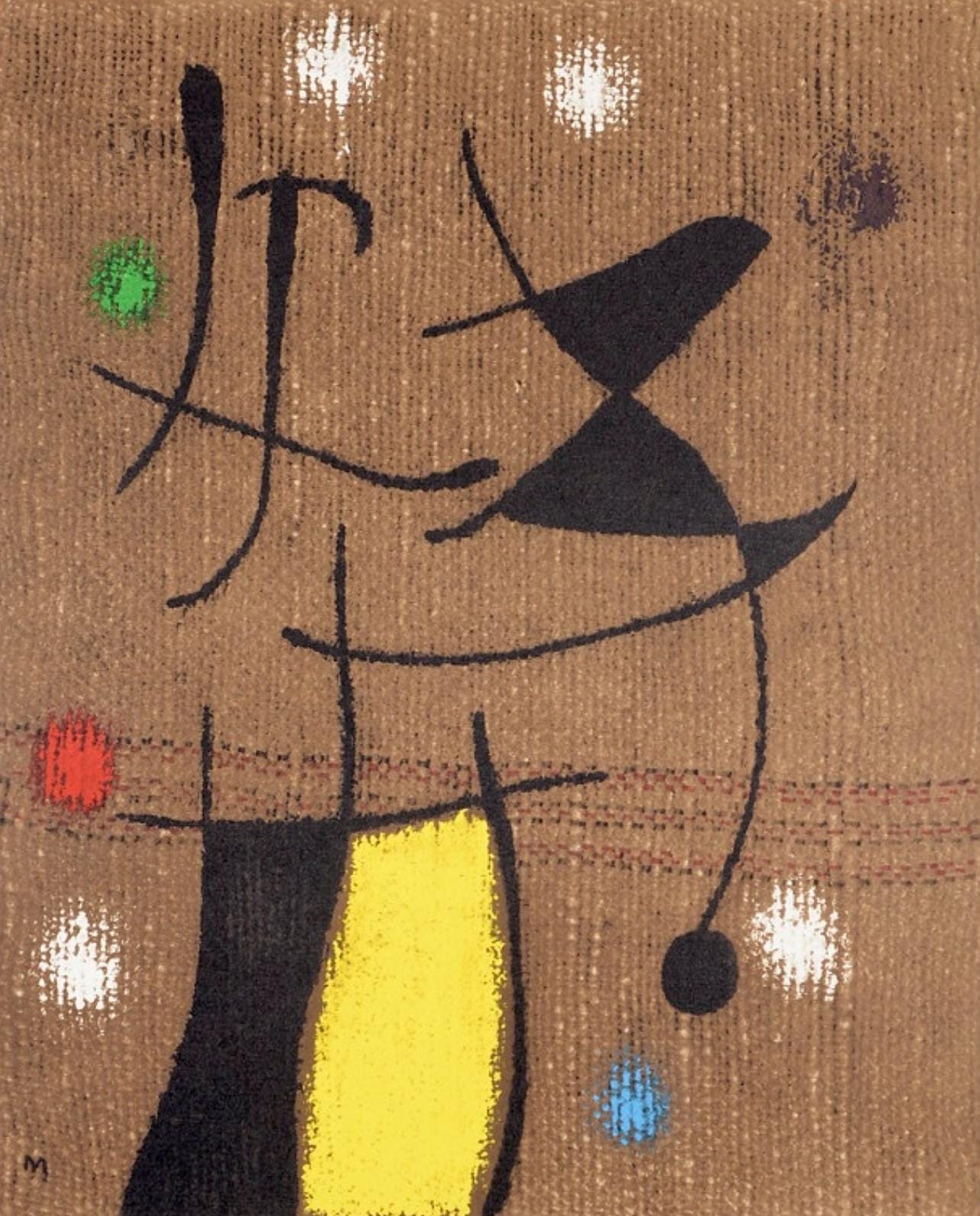 Joan Mir, Composition (Cramer 105), Femmes, Hliogravure